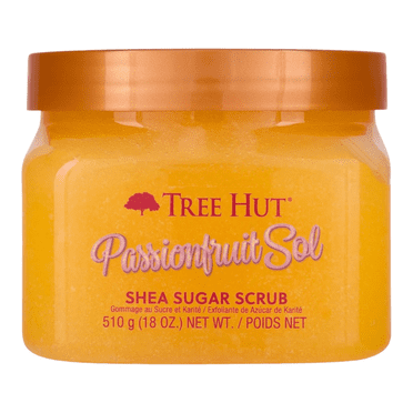 Tree Hut Exfoliant au Sucre de Karité, Sol Fruit de la Passion, 18 oz