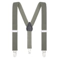 thumbnail image 1 of Buyless Fashion Adjustable Suspenders for Kids Toddlers Baby Elastic Solid Color 1 Inch - Y Back Design, 1 of 7