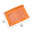 thumbnail image 3 of Birdeem Pencil Bags with Zipper, Large Pencil Pouch, Three-Hole Pencil Case Zipper Transparent Document Storage Bag Detachable Folder Large Capacity Pencil Case, Zipper Pencil Case, 3 of 6
