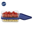 thumbnail image 1 of Ensemble de 4 récipients rectangulaires en verre borosilicaté Pillsbury pour la conservation des aliments, 2 x 700 ml, 1 of 3
