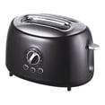 thumbnail image 1 of Brentwood 2-Slice Extra Wide Slot Retro Toaster, Black, 1 of 3