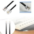 thumbnail image 1 of RJ11 Flat Telephone Cord - High - Quality Connection for Landline Phones, 1 of 6
