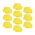 thumbnail image 2 of Milaget 10 Pieces Alto Silicone Pads Accessory for Trombone Flat Key Euphonium 4mm Yellow, 2 of 9
