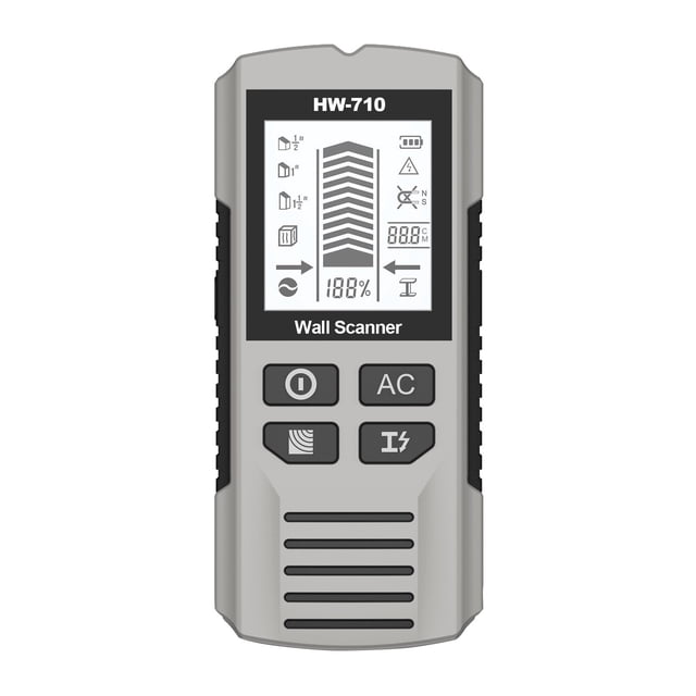 Electrical Tools Wall Scanner 5 in 1 Detects Stud Metal AC Wires LCD Display for Accurate Hidden Object Location with Quality and