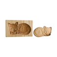 thumbnail image 2 of Oleegame 2PC Cookie Mold DIY Baking Moulds Wooden Cookie Cookie Moulds Embossing Craft Decorative Baking Tools For Christmas Thanksgiving Christmas Kitchen, 2 of 6