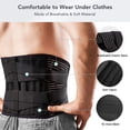 thumbnail image 1 of Back Support Belt for Back Pain Relief with Lumbar Pad, Breathable Lower Back Brace, 1 of 4