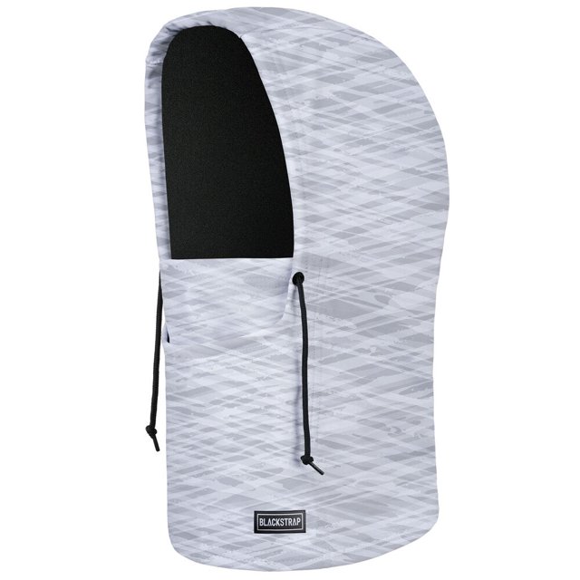 BLACKSTRAP Camber Hood Balaclava Hatched Snow,