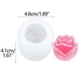 thumbnail image 2 of EGNMCR Ice Cube Tray Ice Box Ice Block Mould Rose Heart Shaped Refrigerator Press Home Ice Storage Box ice mould, 2 of 2
