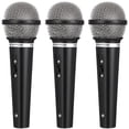 thumbnail image 1 of CIMAXIC Fête 3 Pcs Faux Modèles de Microphone Jouets de Simulation Microphone pour Enfants, 6.69"X1.97"X1.97 Pouces, 1 of 5
