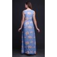 thumbnail image 4 of Bimba Robe Longue Sans Manches pour Femmes à Imprimé Floral Style Chic Maxi-Robe-Xxx-Grand, 4 of 6