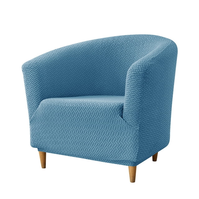 Housse de Sofa en Jacquard Élastique en Forme de T Housse Ronde Housse Maison