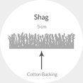 thumbnail image 5 of Safavieh Dallas Shag Ivory Shag Rug - 6' x 9', 5 of 5