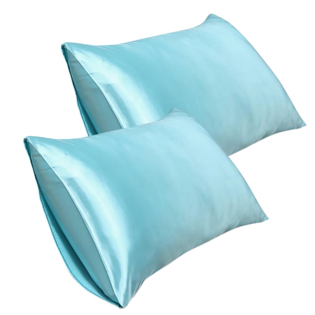 Agiferg 20*30 Inch Satin Pillowcase, Imitation Silk Pillowcase (2pc)