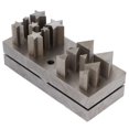 thumbnail image 3 of Jewelry Punch Die,  Wear Resistance Jewelry Making Metal Forming Die Flat Bottom Professional  For Amateurs For Craftsmen For Metal Forming Coin Punch, 3 of 8