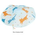 thumbnail image 3 of Becaristey Cat Toy For Interactive Play - Durable And Long-lasting Portable Safe And Non-toxic Cat Toys Interactive Cute Practical blue Charging model 1Set, 3 of 6