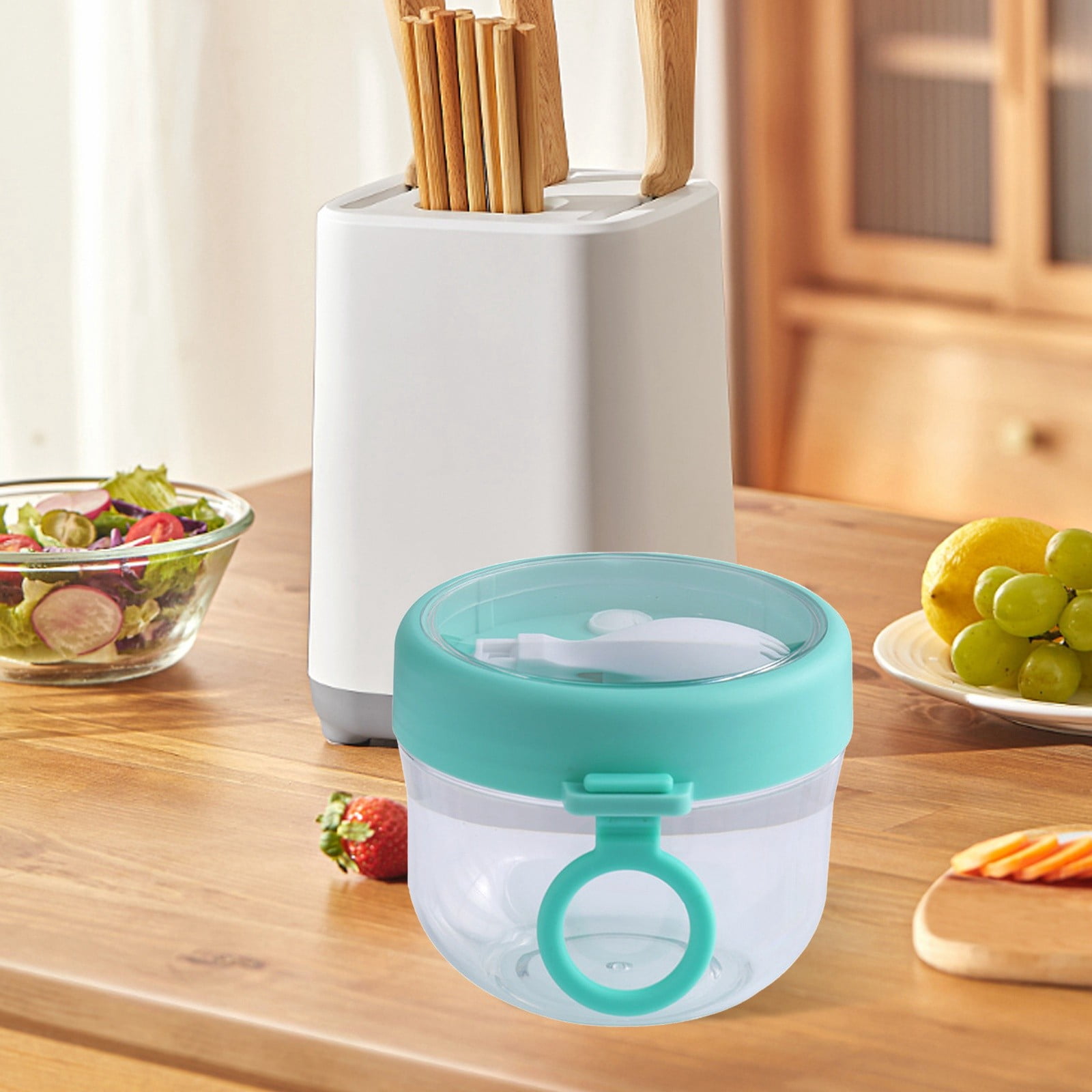 Glass & Bottle Cup & Bottle Overnight Oats Jars Cereal Milk Container Leak Proof Oatmeal Jars Yogurt Containers With Lids To Go Storage