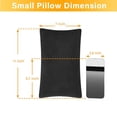 thumbnail image 2 of Harpily 2 Pack Microfiber Soft Tiny Pillows Machine Washable Travel Pillows 11 X 7, 2 of 3