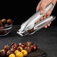 thumbnail image 4 of EGNMCR Kitchen Utensils Set, Cooking Utensils Set, Kitchen Utensils & Gadgets Chestnut Opener Chestnut Peeler Chestnut Sheller Peeler Knife Sheller Chestnut Clip Chestnut Opener, 4 of 9