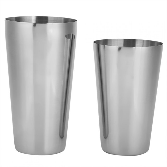 Cocktail Shaker Bouteille Set, 304 Acier Inoxydable Cocktail Shaker Barman Bar Accessoire Barware Outils pour Barman Barman(Argent)