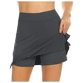 thumbnail image 2 of Mefallenssiah Jupe-Short de Performance Active pour Femme Jupe Légère pour Course Tennis Sport, 2 of 6