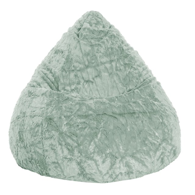 Gouchee Home Fauteuil Poire en Fausse Fourrure Pelucheuse – Siège Lounge avec Remplissage de Perles en Polystyrène, Adapté aux Adultes et Adolescents, Léger et Portable pour Chambre, Dortoir Ou Salon