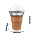 thumbnail image 3 of Ice Cream Maker Machine,Ice Cream Maker,Small Diy Ice Cream Machine Home Originality Homemade Ice Cream Machine Automatic Stirring Yogurt Machine,Ice Cream Machine,Ice Machine Maker,Small Ice Machine, 3 of 6