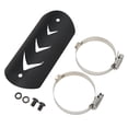 thumbnail image 2 of Exhaust Pipe Cover Protector, Stainless Steel Durable Exhaust Heat Shield Cover  For Motorcycle Black, 2 of 8