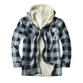 thumbnail image 2 of EGNMCR Vestes pour Hommes Veste pour Homme Veste Multifonctionnelle à Capuche Veste d'Extérieur Manches Longues à Capuche Manteau Décontracté & Vestes, 2 of 6