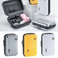 thumbnail image 4 of Coque Rigide de Protection pour Caméra d'Action, Sac de Rangement Résistant à l'Eau avec Double Fermeture Éclair, Matériau PC + Nylon, 4 of 8