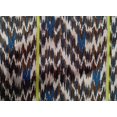 thumbnail image 4 of oneOone Tissu Popeline de Coton Rayé & Tissu Imprimé Chevron Ikat BTY 56 Pouces de Large, 4 of 4