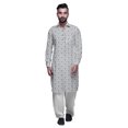thumbnail image 1 of Atasi Kurta Pathani pour Hommes à Manches Longues Kurta Décontracté, 1 of 5