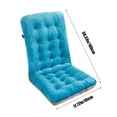 thumbnail image 3 of Coussins de Chaise de Patio en Liquidation, Coussin de Siège Coussin de Siège Extérieur, Coussin de Chaise d'Extérieur, Coussins de Siège de Chaise Coussins de Siège de Patio, 17.72x39.37 Po, 3 of 6