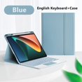 thumbnail image 1 of Keyboard Case for Xiaomi Mi Pad 5 6 Pro Keyboard Case Tablet Cover for MiPad 5 6 Redmi Pad Wireless Bluetooth Keyboard Case English Blue Mi Pad 6 11inch, 1 of 6