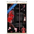thumbnail image 2 of Michael Jordan - Timeline Wall Poster, 22.375" x 34" Framed, 2 of 4
