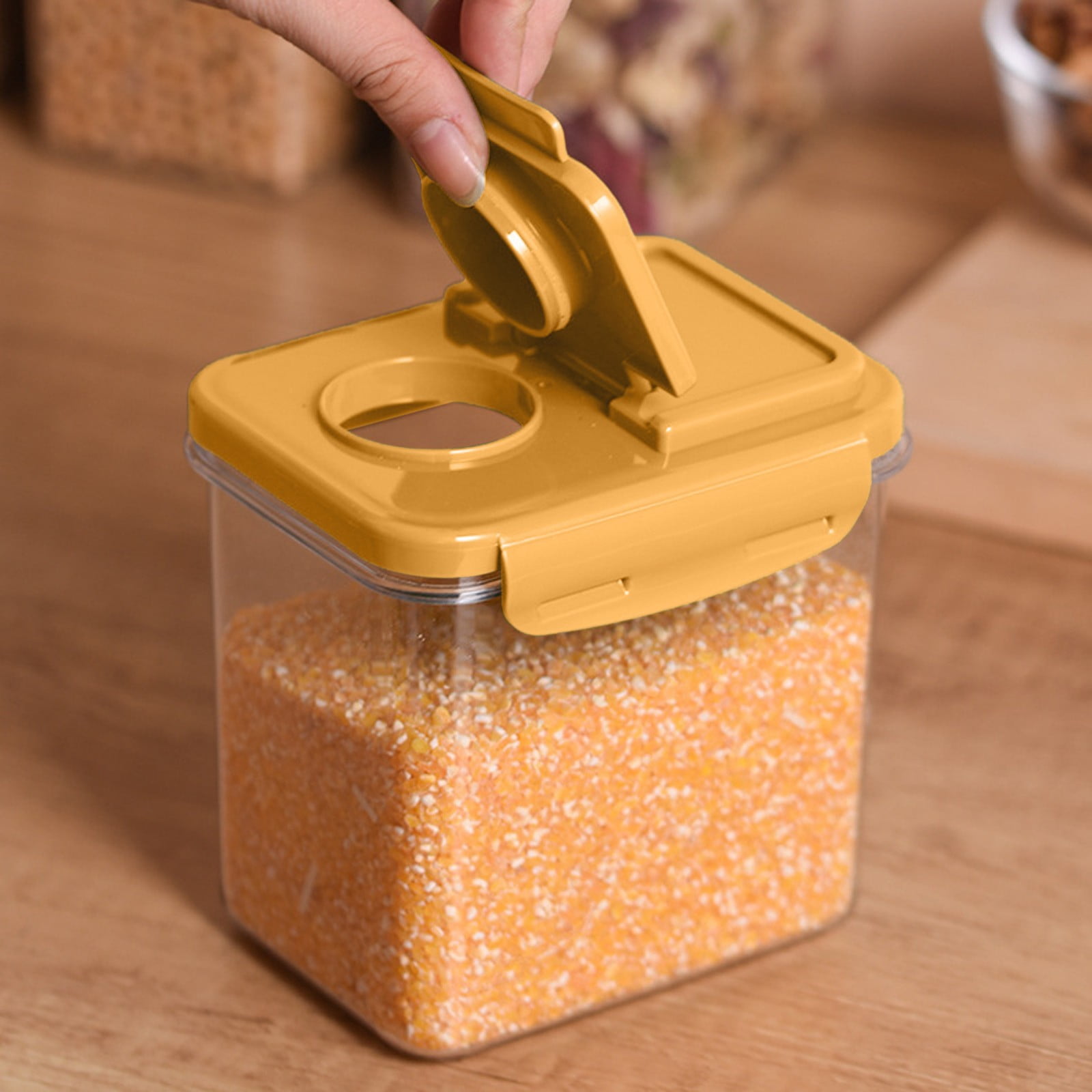 BotaniNest Food Storage Container For Pantry Organization With Lids Plastic Food Containers For Flour And Storage