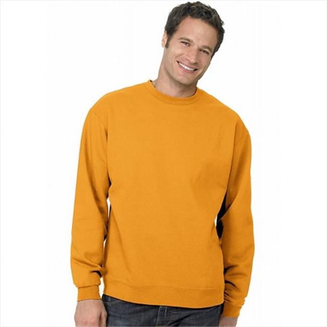 Hanes P160 Comfort Blend Ecosmart Chandail Molletonné à Col Rond Taille - Grand - Or