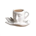 thumbnail image 2 of Ceramic Coffee Mug,Unique Coffee Mugs Ceramic Top Coffee Mug with Plates and Spoon Coffee Mug Set,Coffee Mug Gift Set,Coffee Mugs Set, 2 of 2