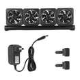 thumbnail image 2 of Tbest Aquarium Cooler, Fish Tank Cooling, Black Color For Aquarium Fish Pond Fish Tank Wind Speed, 2 of 8