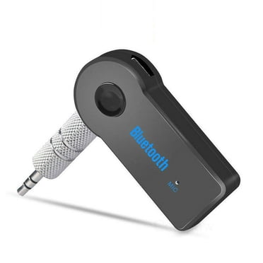 Adaptateur Bluetooth pour Voiture, Adaptateur Auxiliaire Bluetooth Portable Récepteur de Musique Bluetooth, Mini Adaptateur Auxiliaire Sans Fil 3,5 mm pour Voiture Maison Stéréo