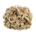 thumbnail image 2 of Wig Mega Large Thick Curly Chignon Messy Bun Updo Clip In Hair Extensions As Real, wig for Women, 2 of 3