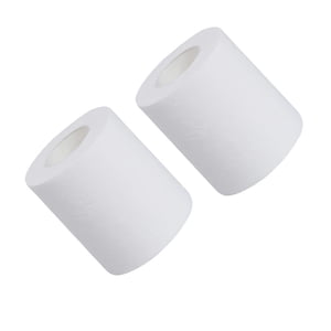 GUOOL 2pcs 4-Ply 70g Salle de bain Toilettes tissu recyclé Serviettes à main Multi-Fold Smooth