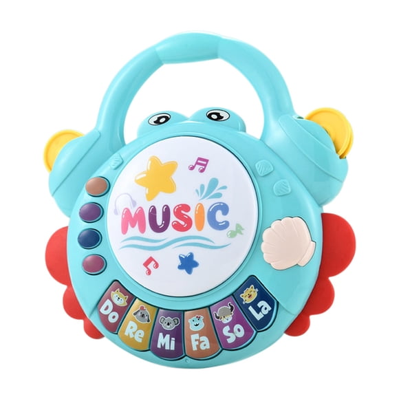 IROINID Education Toys,Learning Toys,Christmas Toys for Kids,Toys for Girls Boys,Infant Toy Hand Drum Infant Music Clap Drum 6 Early Education Educational Children Over 6 Months 0-3 Year Old