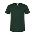 thumbnail image 1 of BELLA+CANVAS T-Shirt Jersey CVC pour Homme, TG, Vert Chiné Émeraude, 1 of 1