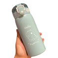 thumbnail image 1 of 350/500ml Stainless Steel Water Bottle with Straw Portable Insulated Cup, 1 of 7