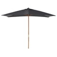 thumbnail image 1 of Outsunny Patio Umbrella, Sun Outdoor Umbrella with Bamboo Ribs for Garden, 1 of 10