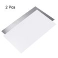 thumbnail image 3 of Unique Bargains Sublimation Metal Blanks 4x6 Inch Aluminum, Snow White, 2 Pieces, 3 of 6