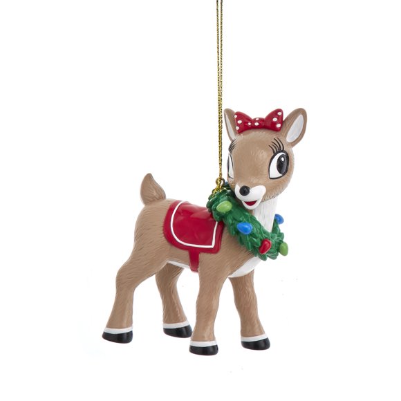 Kurt Adler Rudolph Clarice Christmas Ornament