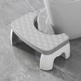 thumbnail image 4 of Dvkptbk Chamber Pot Bench Toilet Stool Squatting Poop Stool Bathroom Potty Step Stool Toilet Assistance Steps Step Stool Fits All Toilets Detachable Stackable Bathroom Accessories, 4 of 6