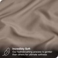 thumbnail image 2 of Bare Home Pillowcase Set - Premium 1800 Collection - Double Brushed - Ultra Soft - King Size, Taupe, 2 Count, 2 of 7