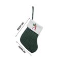 thumbnail image 3 of Birdeem Christmas Large Letters Christmas Stockings Cute Striped Christmas Tree Pendant Holiday Decorations, 3 of 5